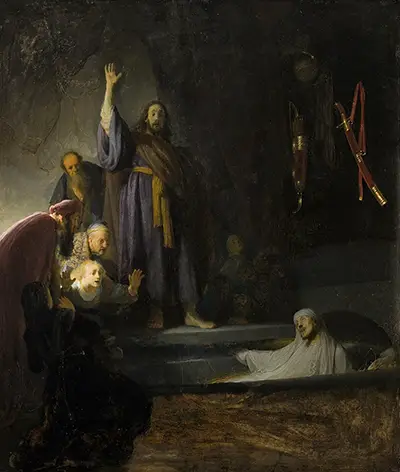 Die Auferstehung des Lazarus Rembrandt